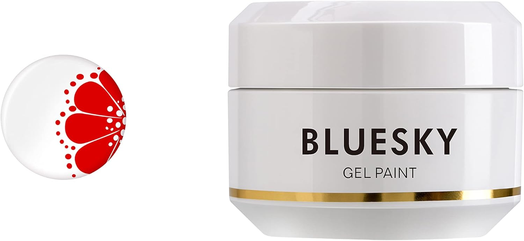 Bluesky Gel Nail Polish, Nail Art Gel Paint, Purple 08, 8 Ml, Gel Nail Polish, Nail Art Gel Purple, Colour Gel for Nail Design (Curing under UV LED Lamp Required), 8 Ml