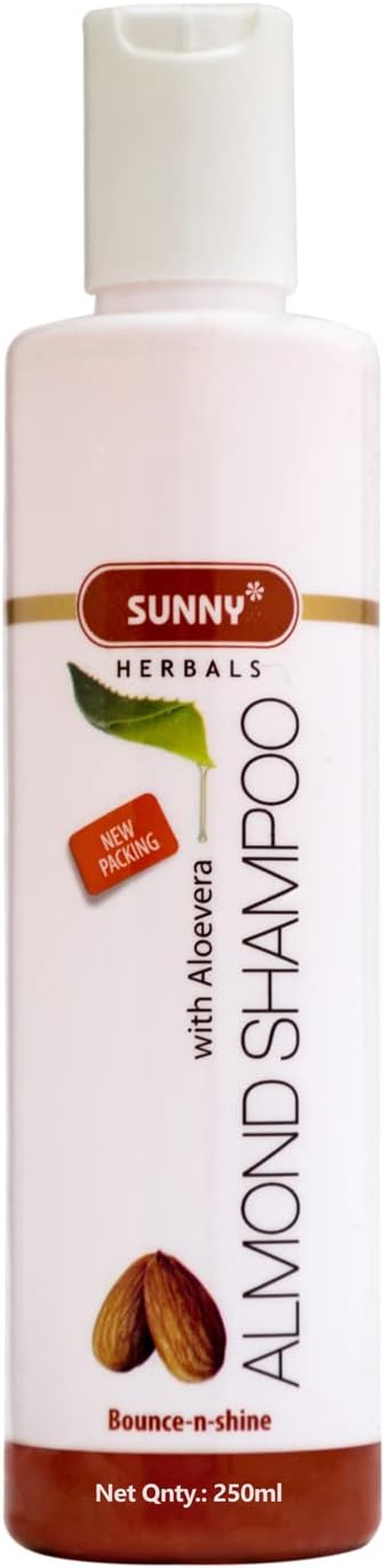 Sunny Almond Shampoo for Women & Men with Almond Oil & Aloe Vera | Shampoo for Long, Strong and Thick Hair - (250 ML) image number 2