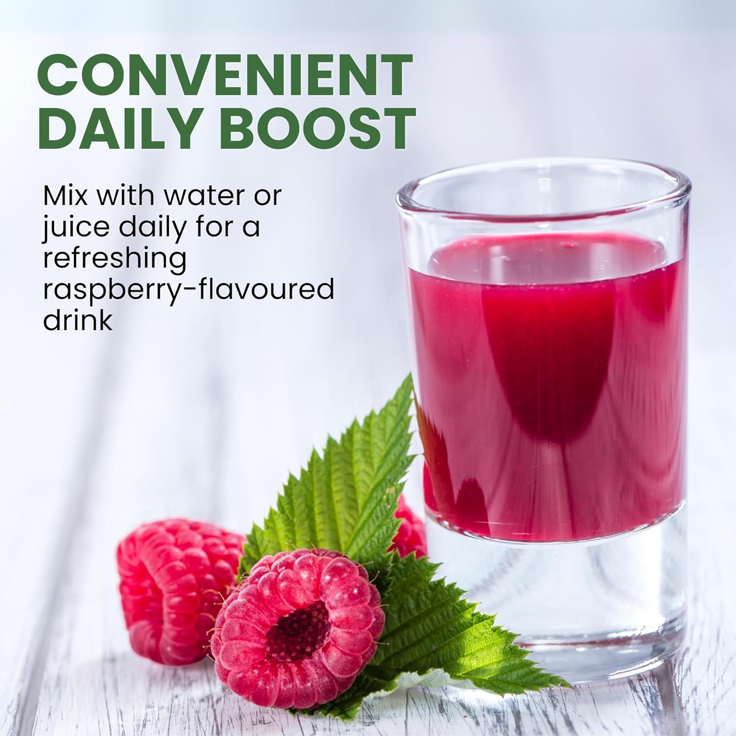 Healthy Care Super Magnesium Raspberry Powder - Supports Muscle Function and Boosts Energy Levels - All Natural Ingredients - 200 G image number 2