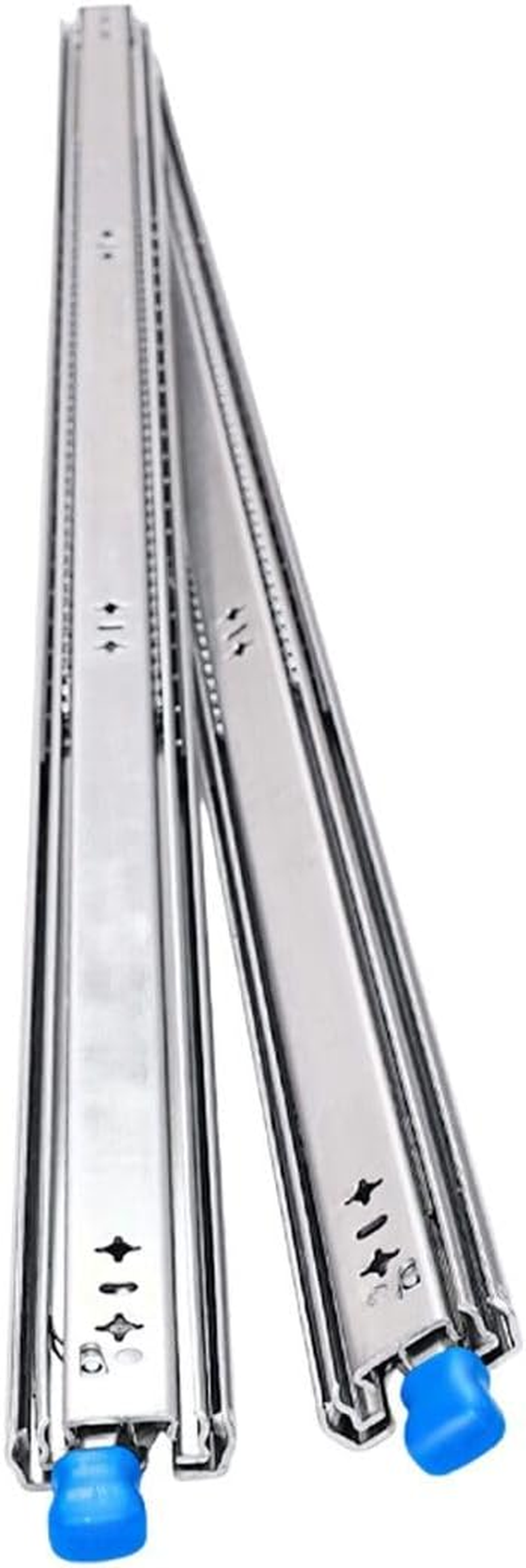 Shogun Drawer Runners Heavy Duty Slides Rails Cabinet Guide Locking Ball Bearing Track 120Kg Full Extension 1300 to 2600Mm Metal Trailer RV Camper Toolbox