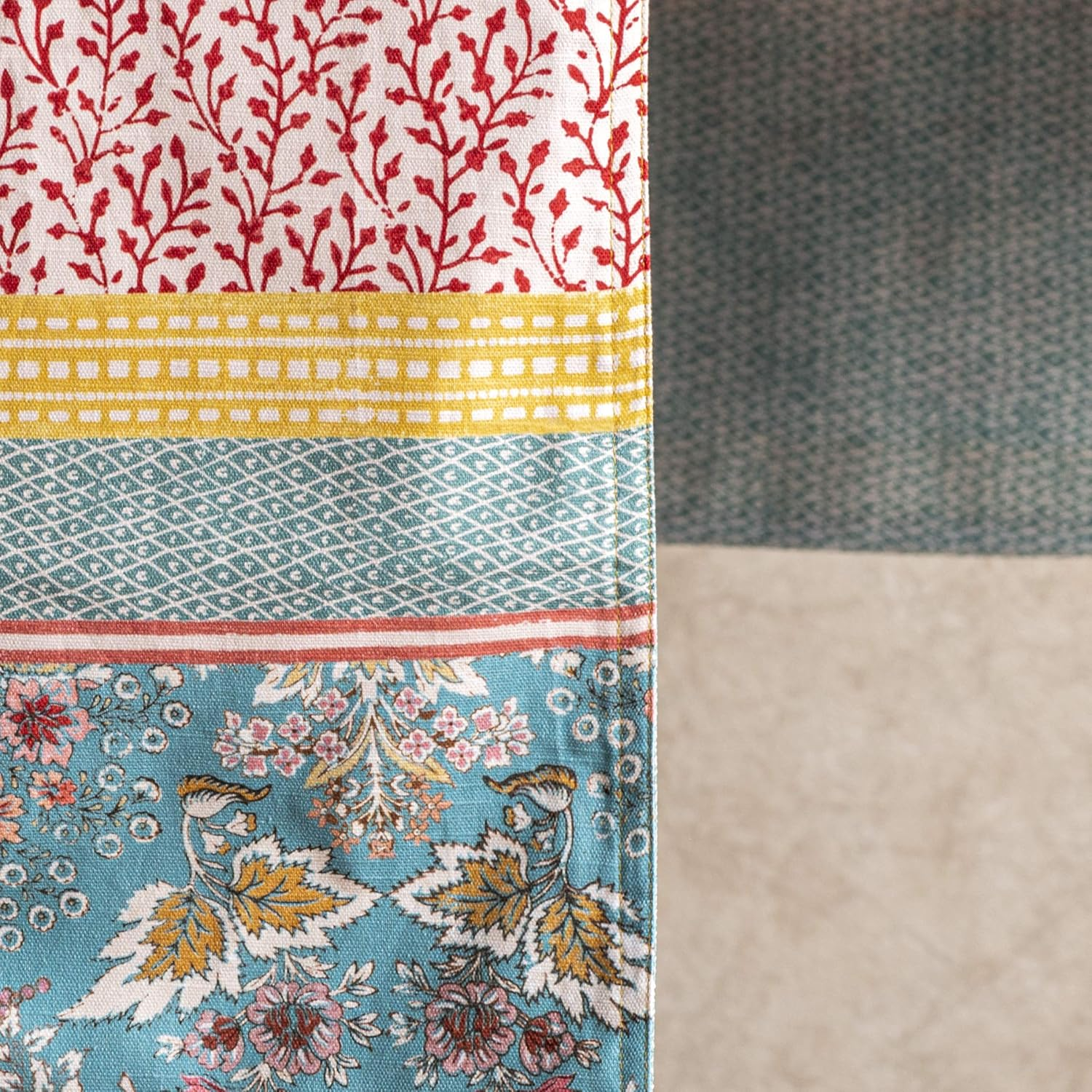 Maison D'Hermine Table Runner 100% Cotton Double Layer Table Runners 72 Inches Long Decorative for Home Kitchen Dining Party Baby Shower Wedding Bridal Shower Spring Summer (Marquise, 14.50" X 72") image number 4