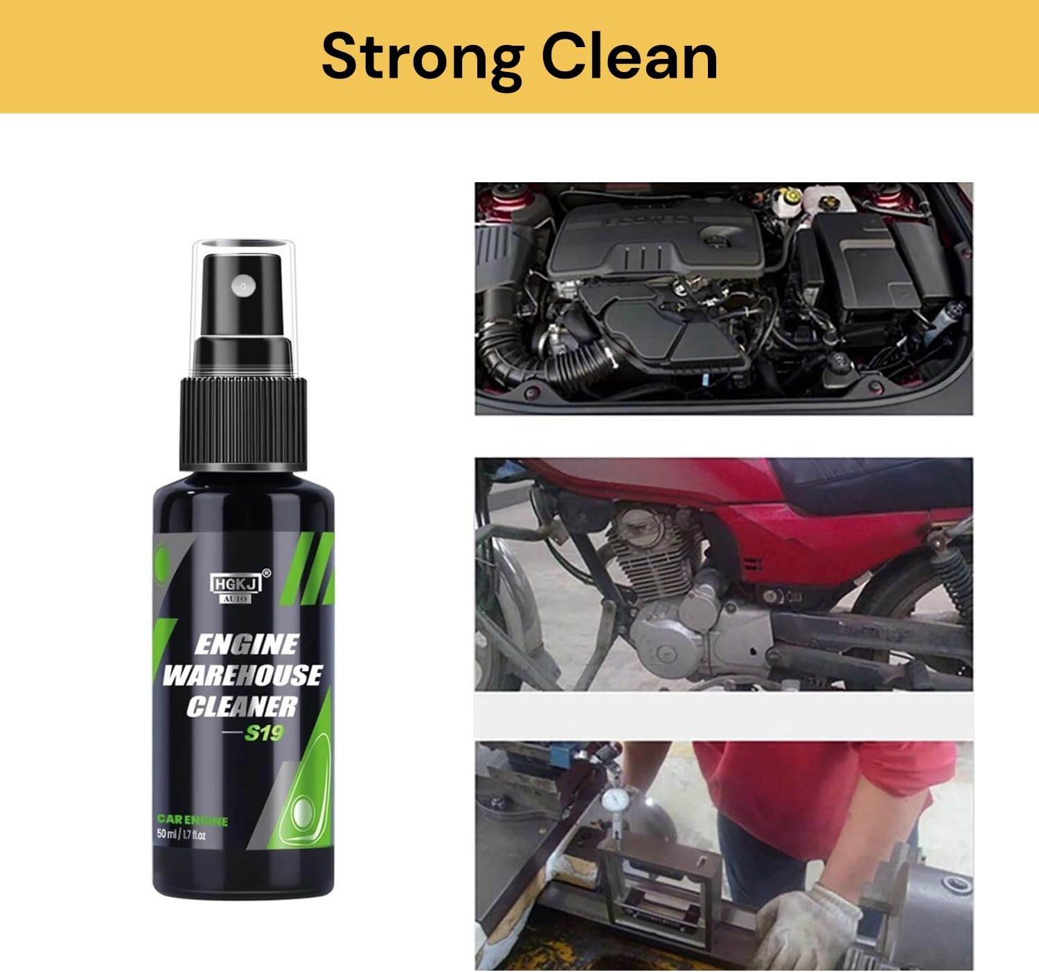 EZONEDEAL Engine Warehouse Remover,Iron Remover for Car Care, Iron Oxidation Fallout for Car image number 6