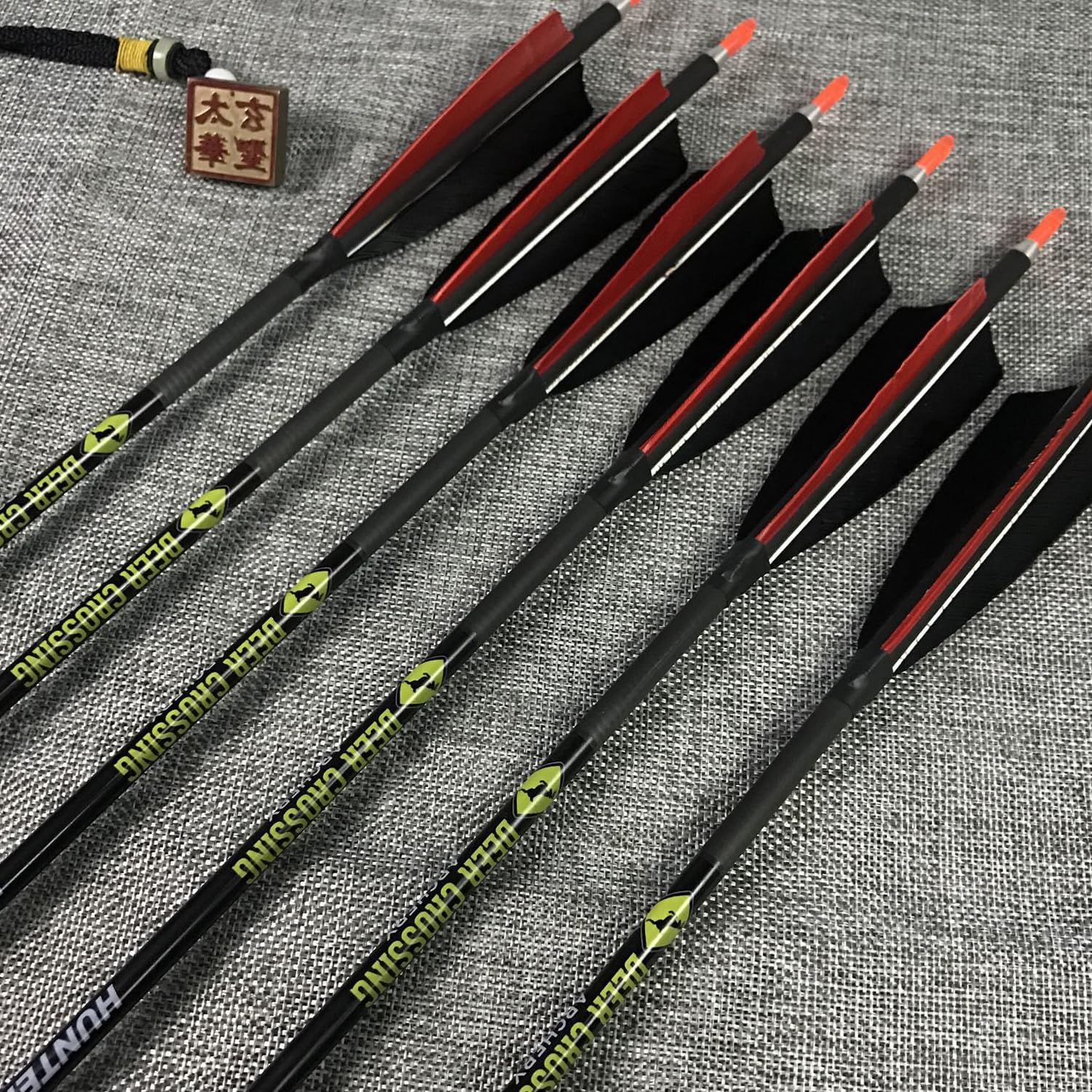 Wzenclave 50 Pcs Arrows Vanes 4-Inch Shield Shaped Feather, Left Feather, Feather DIY, Turkey Feather Traditional Bow, Recurve Bow, Archery Arrow Feather for Hunting Arrow Accessories DIY Archeryr image number 5