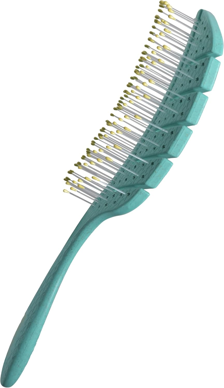 Beter - Pack Detangling Brush Natural Fibre Large and Mini, Detangling Brush and Anti-Pull Brush, Sustainable and Vegan Materials, Spikes image number 5
