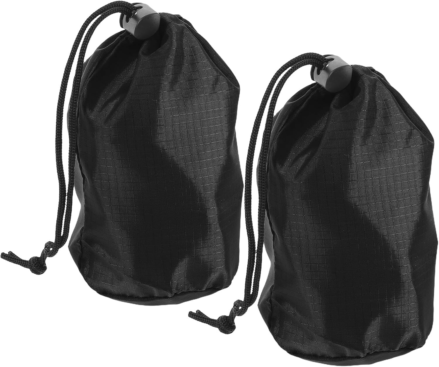 Baluue 2Pcs Raincoat Storage Bags Drawstring Organizer for Camping Hiking Travel Bike Poncho Gear