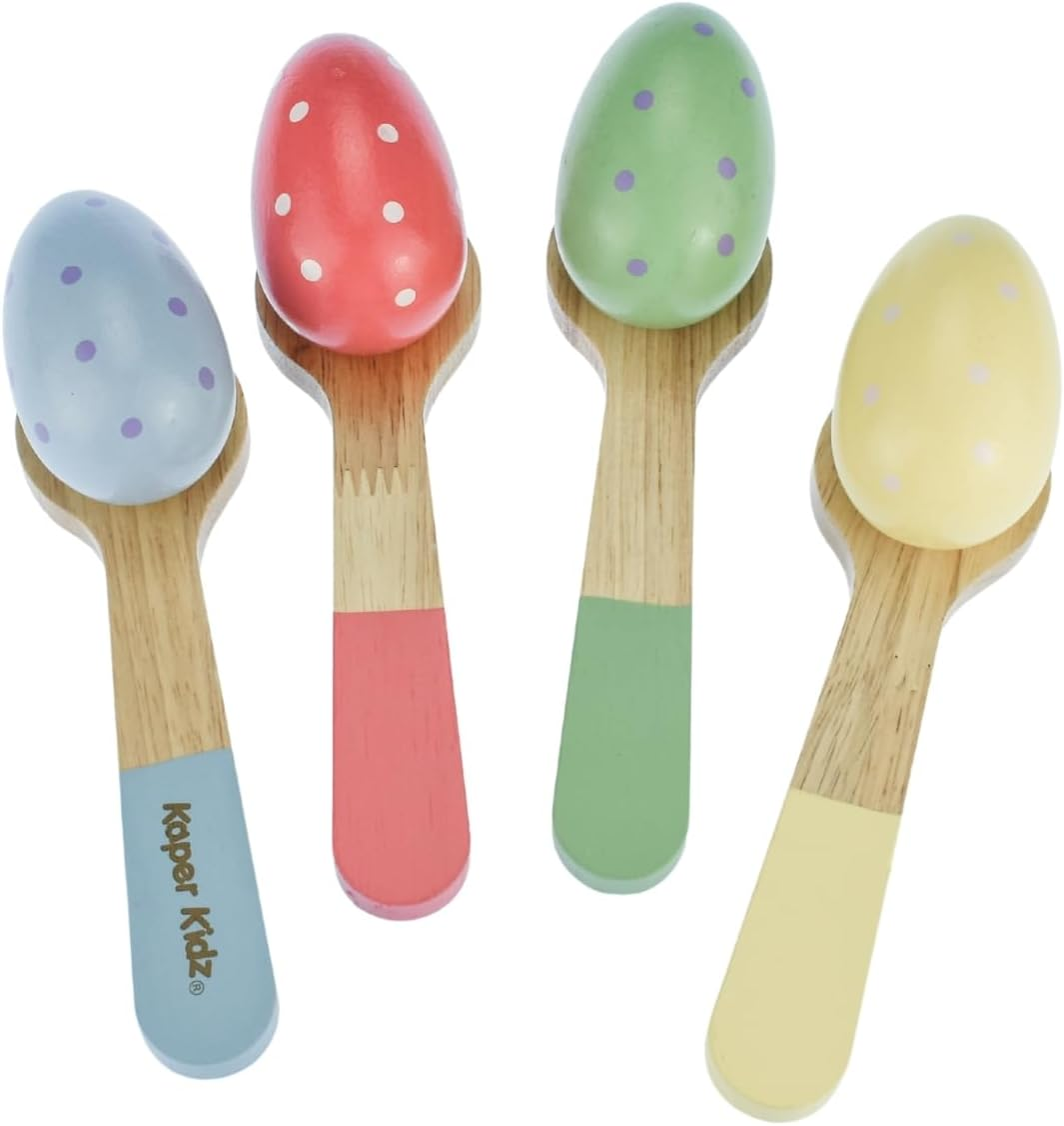 Kaper Kidz- WT360 SUNDAE EGG & SPOON RACING GAME: Fun Outdoor Activity for Family Gatherings image number 3