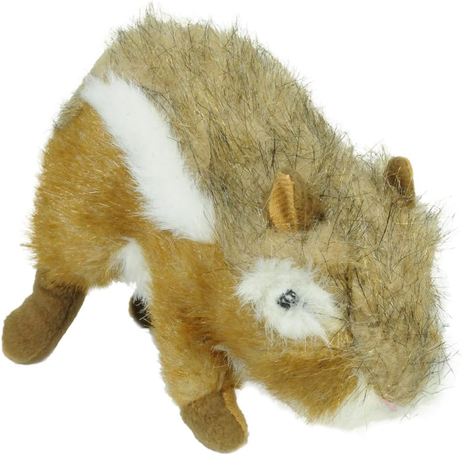Hyper Pet Wildlife Critter Chipmunk Plush Dog Toys with Fun Squeaker image number 1