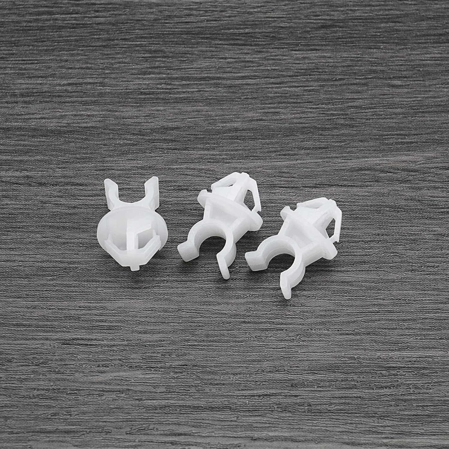 5PCS Car Hood Prop Rod Clip MR523317 Automotive Hood Stay Rod Clamp Car Front Hood Support Rod Buckle Compatible with Mitsubishi Lancer White image number 6