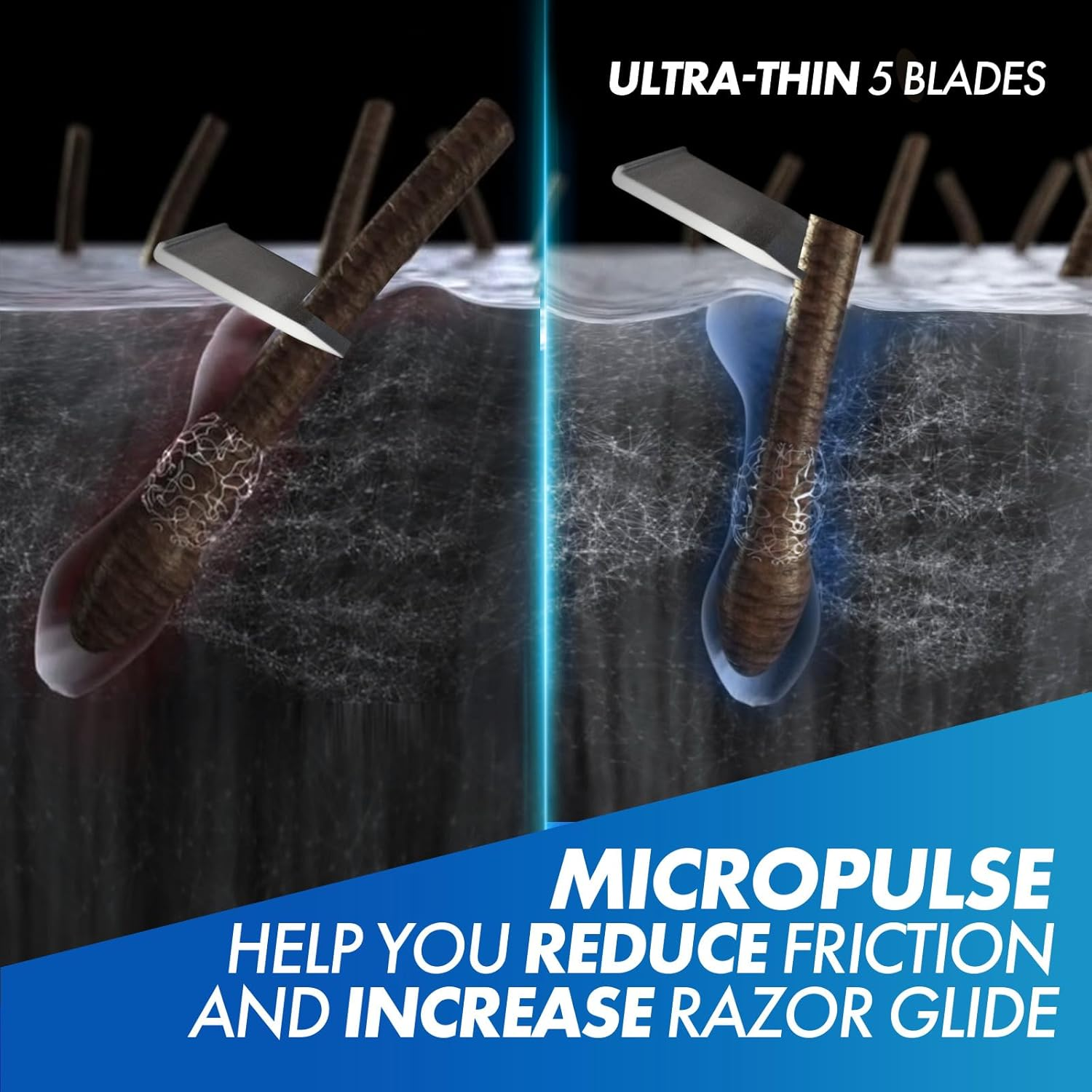 Gillette Fusion Proglide Power Razor Blades, 4 Count image number 3