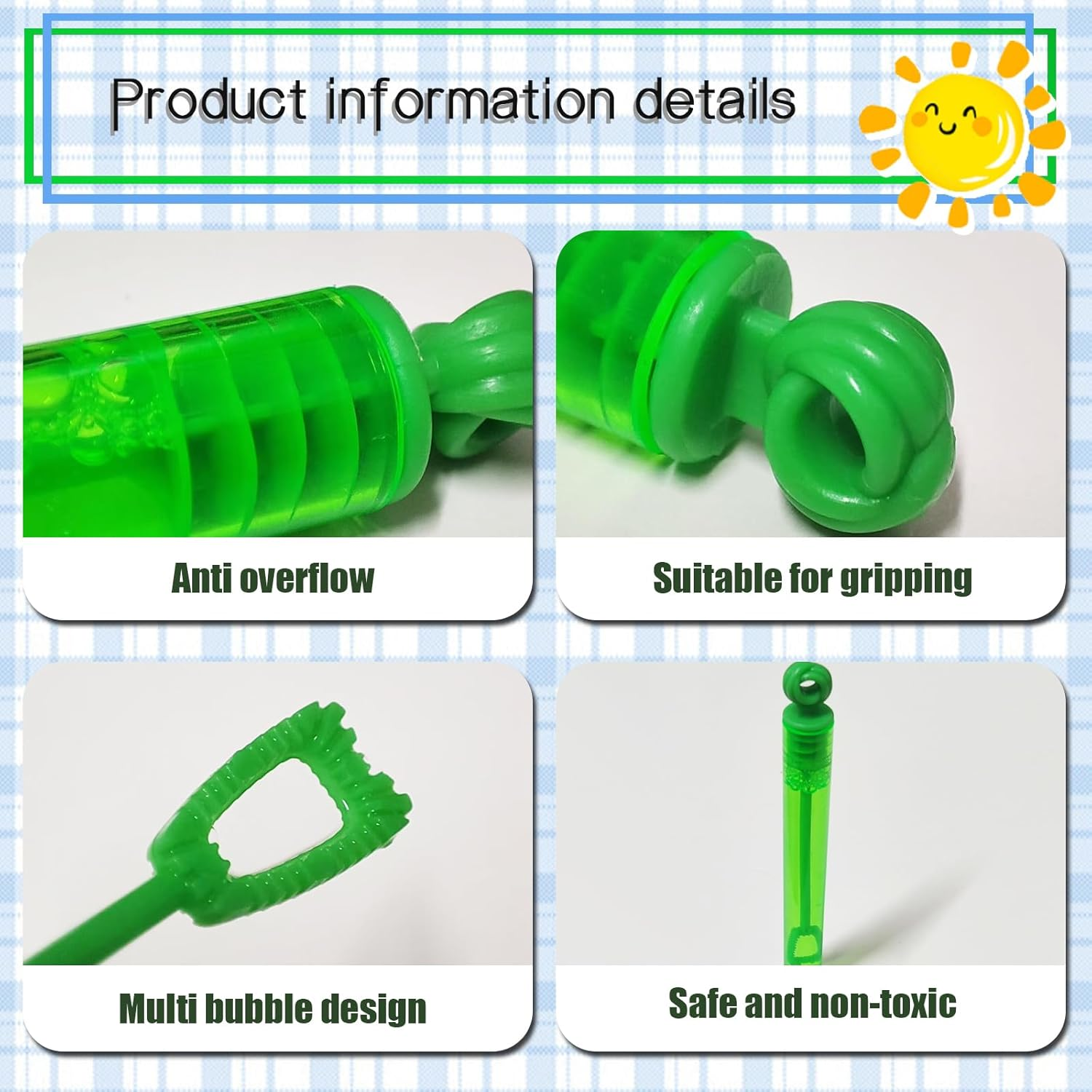 Bubbles Party Favors,20 Pack Mini Bubble Wand Bulk 10 Colors for Kids,As Goodie Bags Filler,Small Carnival Pinata Birthday Favors, Classroom School Reward,Summer Outdoor Toys,Small Toy Gift ﻿ image number 3