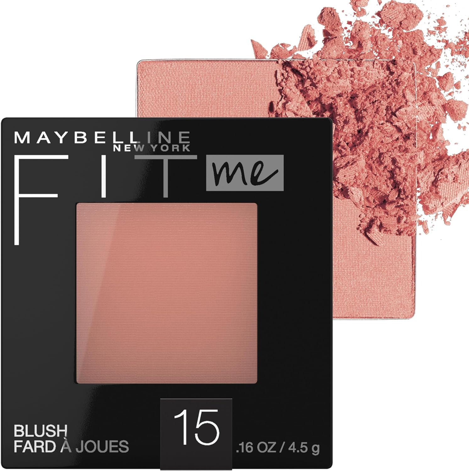 Maybelline New York Fit Me Blush - Rose,4.5G (Pack of 2)