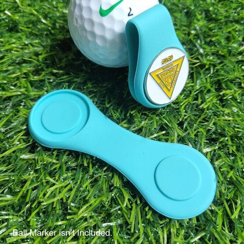 Innovative Silicone Golf Hat Clip with Strong Magnetic Ball Marker Holder, DIY Friendly, Soft & Durable, Rust-Free, Versatile Attachment for Hat, Collar, or Sleeve, Perfect Golf Accessory image number 1