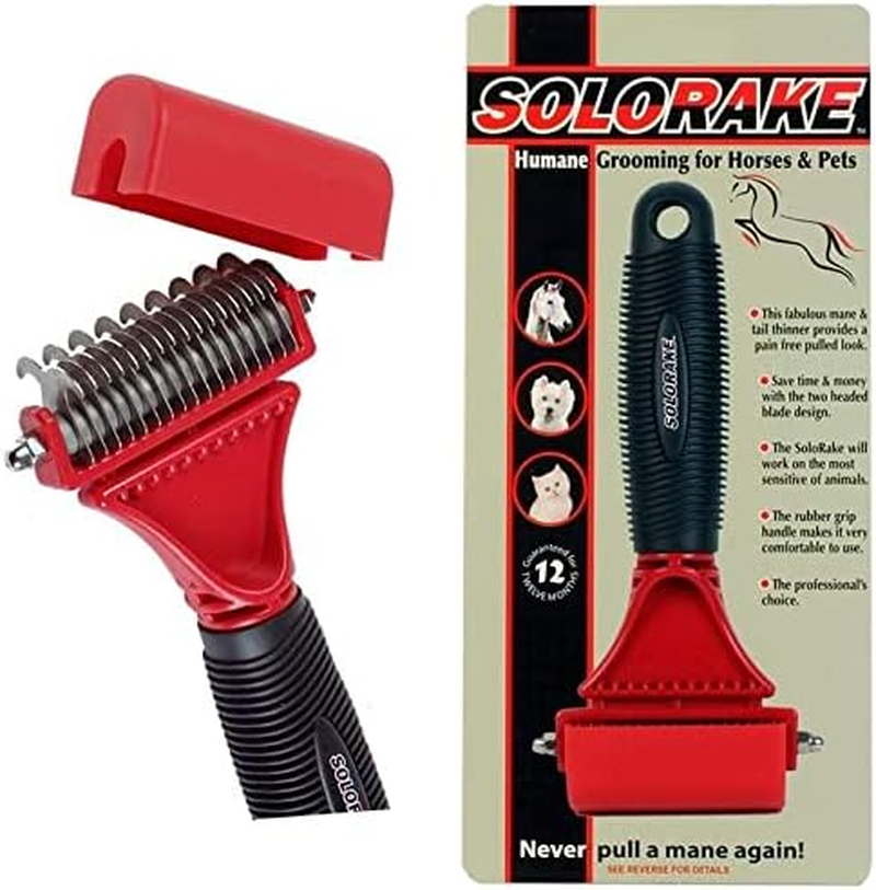 Solorake Humane Grooming Aid for Horses Dogs and Pets image number 1