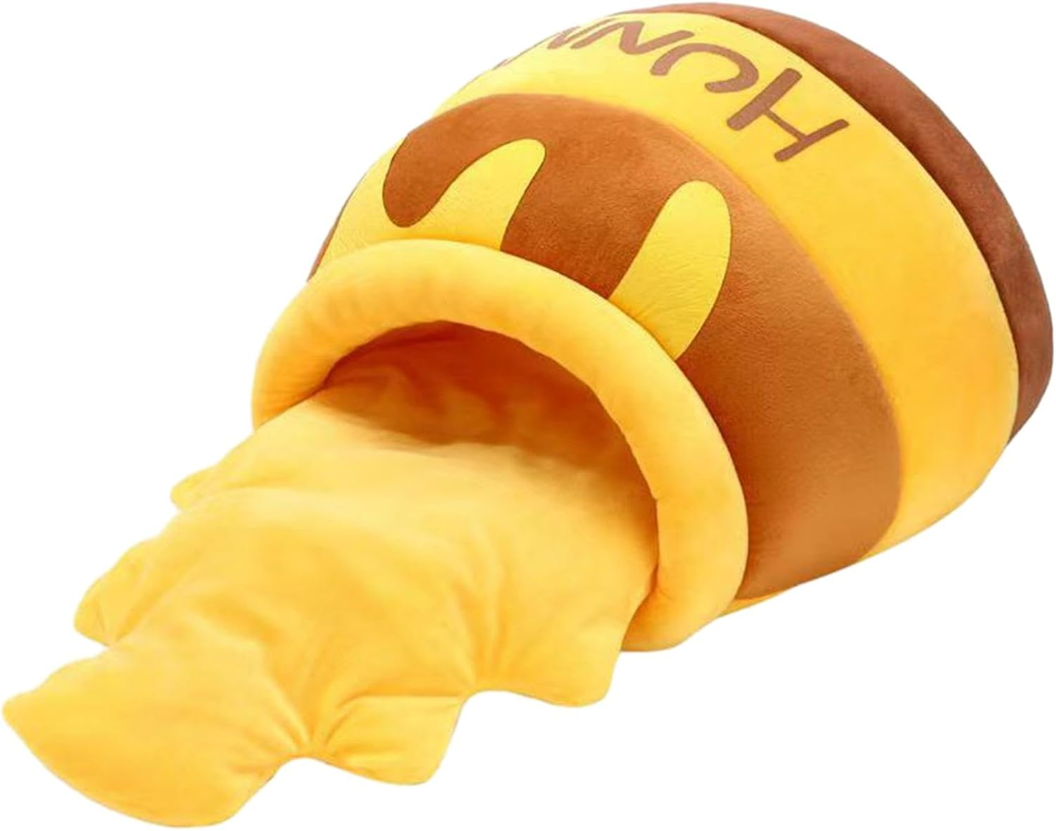 Fenteer Cat Bed for Indoor Cats Sleeping Bed Comfortable Cute Pet Cat Bed Honey Pot Shape Cozy Cave image number 1