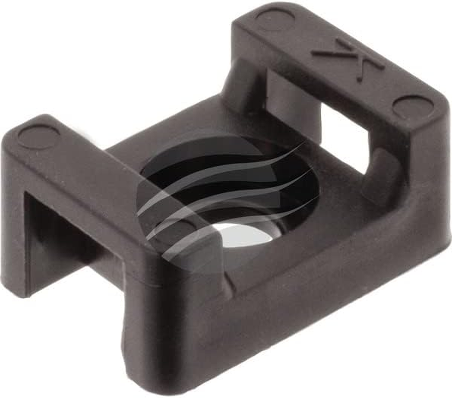 Jaylec Cable Tie Mount Screw down H: 9.8Mm X L: 23Mm X W: 16Mm Black