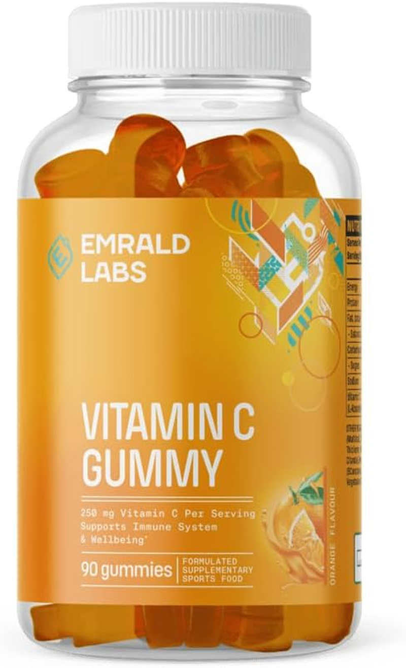Vitamin C Gummy by Emrald Labs | 90 Gummies