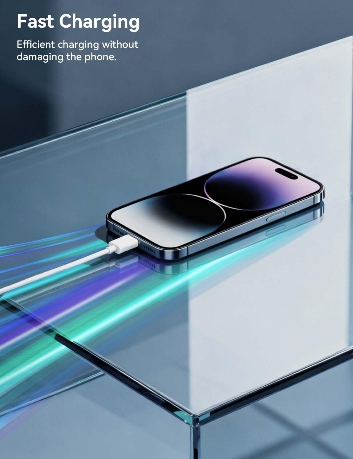 MAS CARNEY USB a to USB C Cable 3FT, Fast Charging Cable 2.4A, for Iphone 17/16/15, Samsung Galaxy A17 A16 A15 A26 A36 A56, S25 S24 S23 S22 S21 S20 S10 Note 20, Moto, Tablet, PS5, Switch - White image number 3