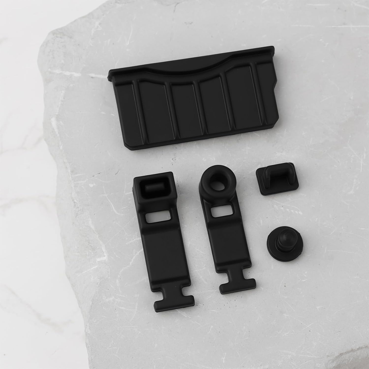 LT Easiyl 2 Sets Game Console Card Slot Silicone Plug Compatible with New 3DS 3DSLL XL 3DS 2DS Black image number 4