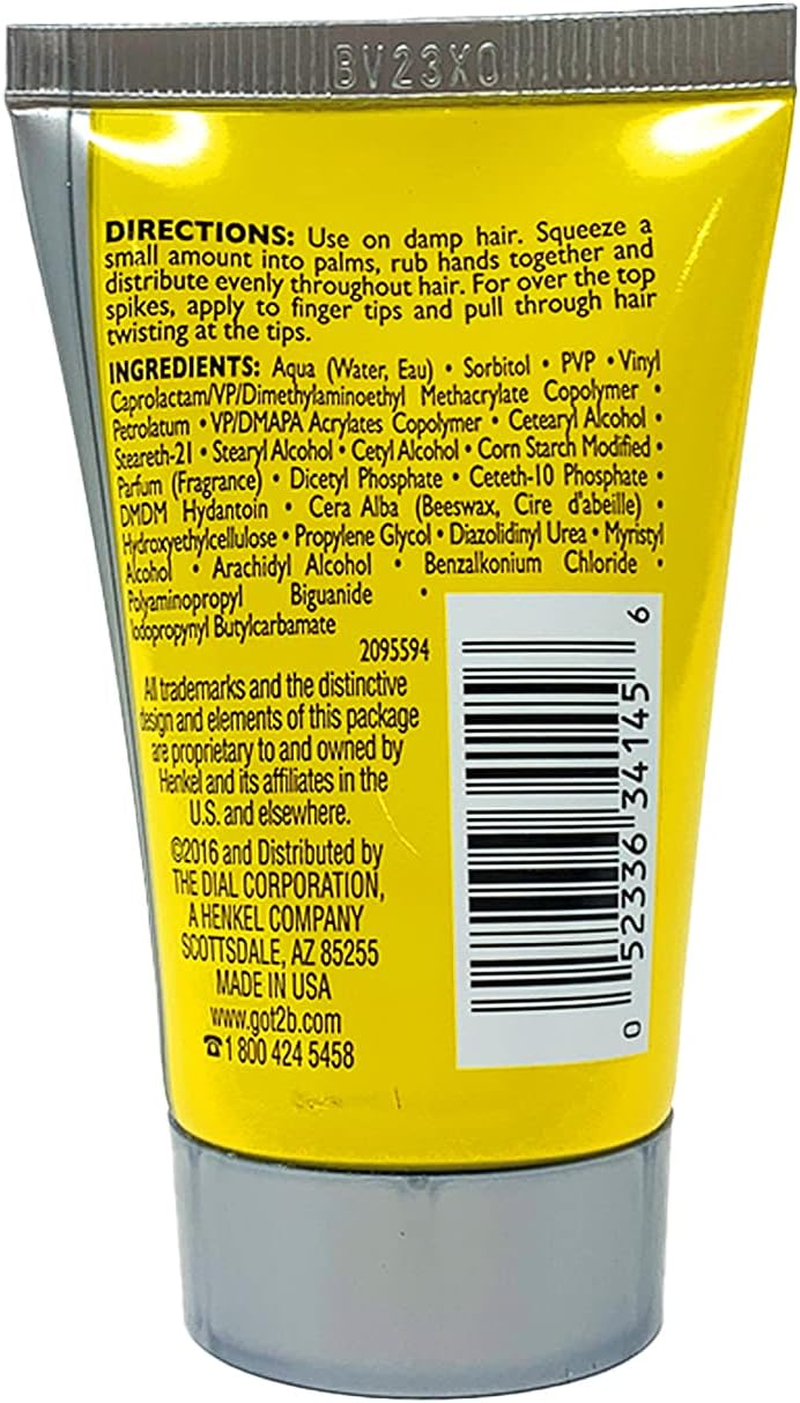 Schwarzkopf Got2B Glued Styling Spiking Glue 1.25 Oz (Pack of 2) image number 4