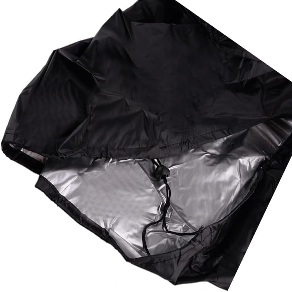 Universal Waterproof Roof Top Tent Cover - Full Coverage Protective Shell for Truck Bed Tents & Camper Trailers 1.4X1.2X0.4M (55X47X15In) Heavy-Duty Oxford Fabric image number 3