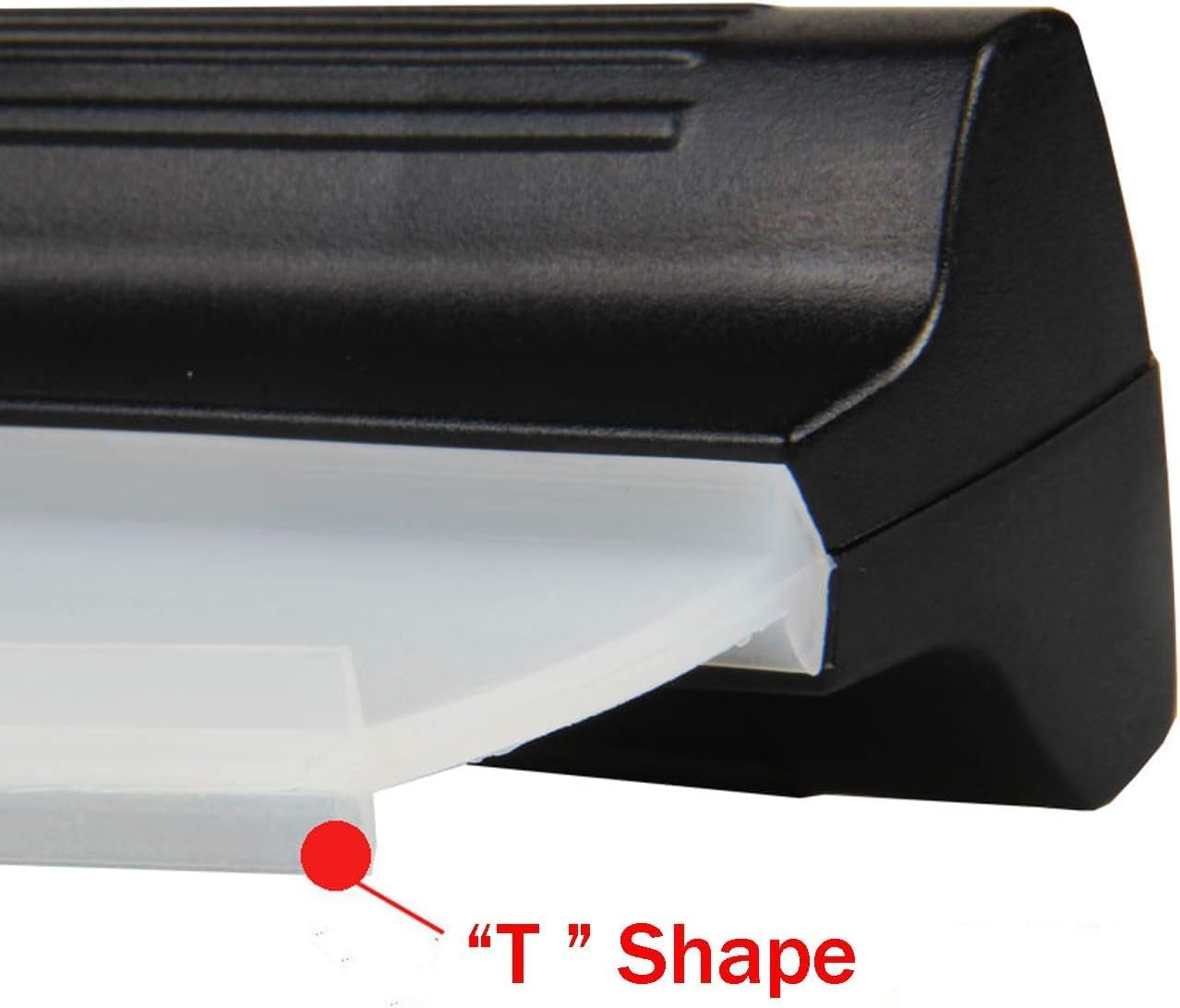 2 Pack Cleaning Squeegee Blades Soft Silicone Squeegee for Shower, Kitchen, Window and Car Glass (Style1, One Size) image number 1