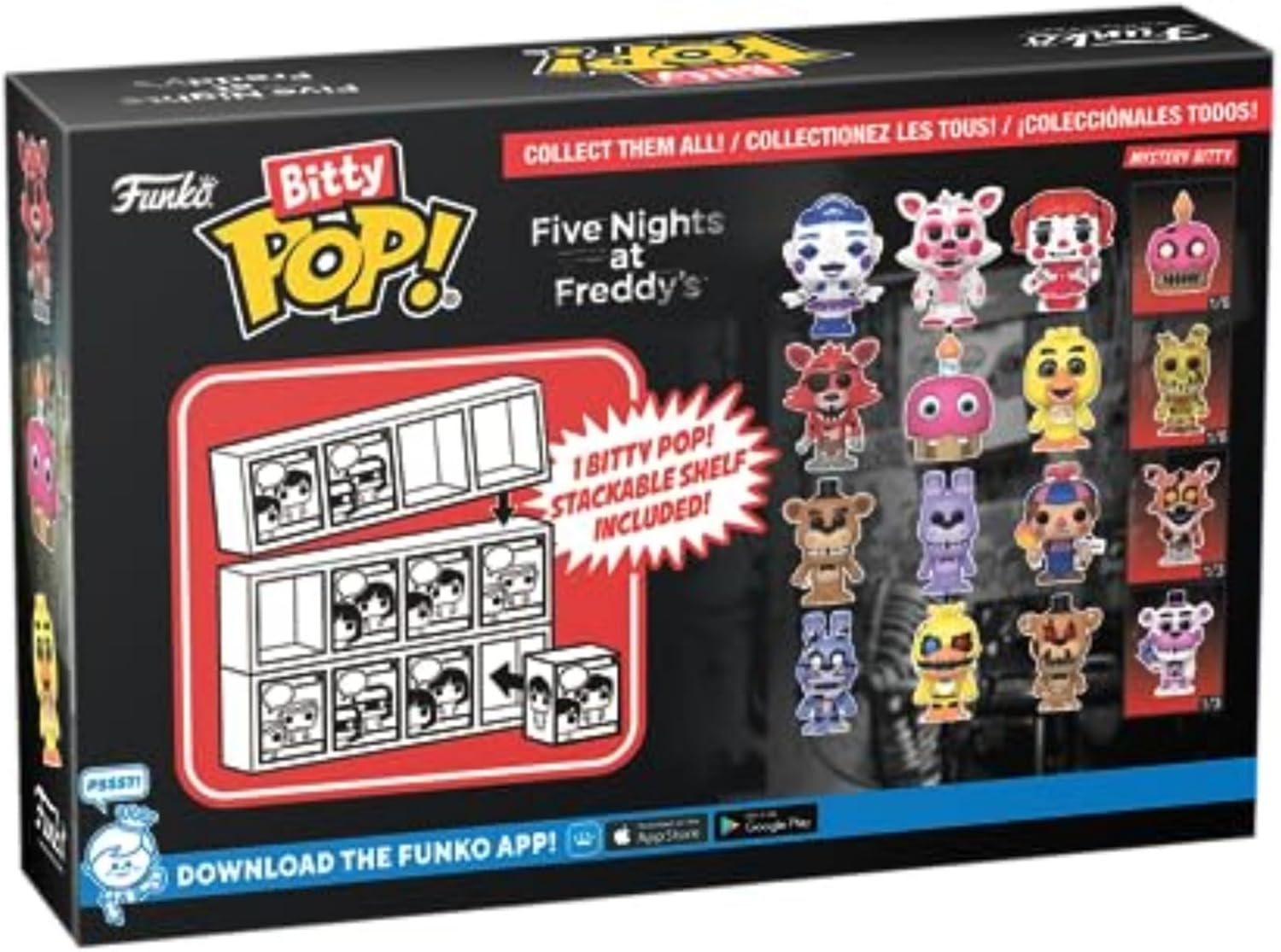 FUNKO Bitty POP!: Five Nights at Freddy'S - Foxy 4-Pack (FNAF)