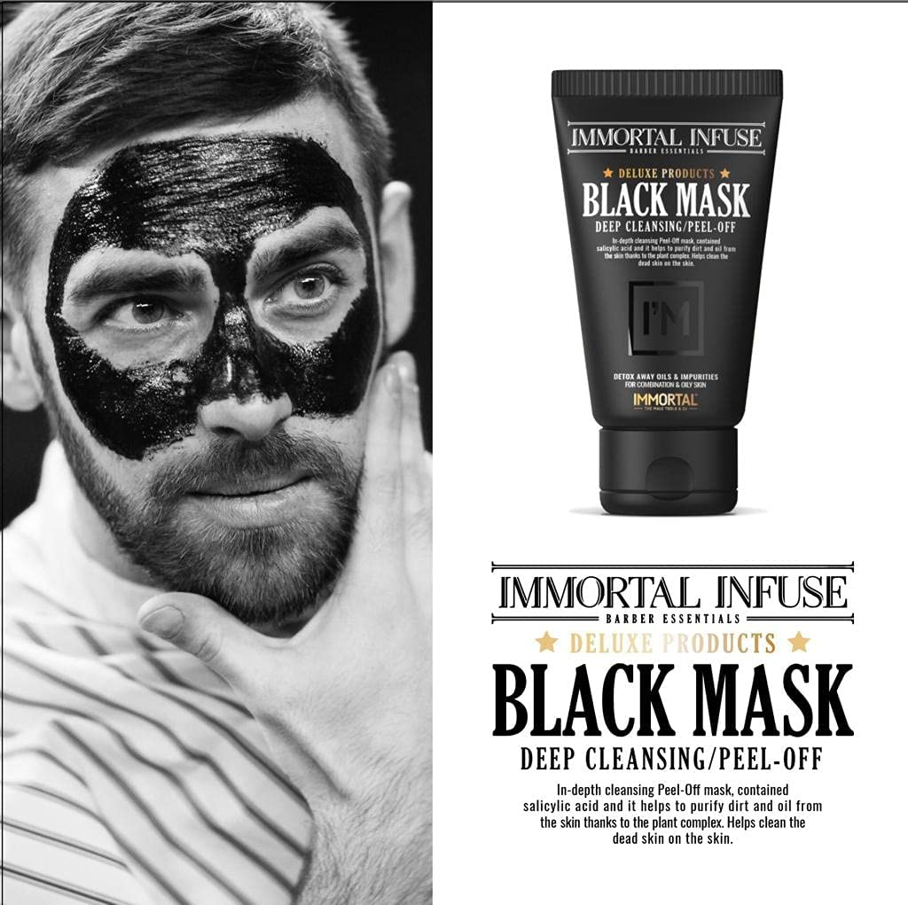Immortal NYC Infuse Peel off Black Mask 150 Ml image number 4