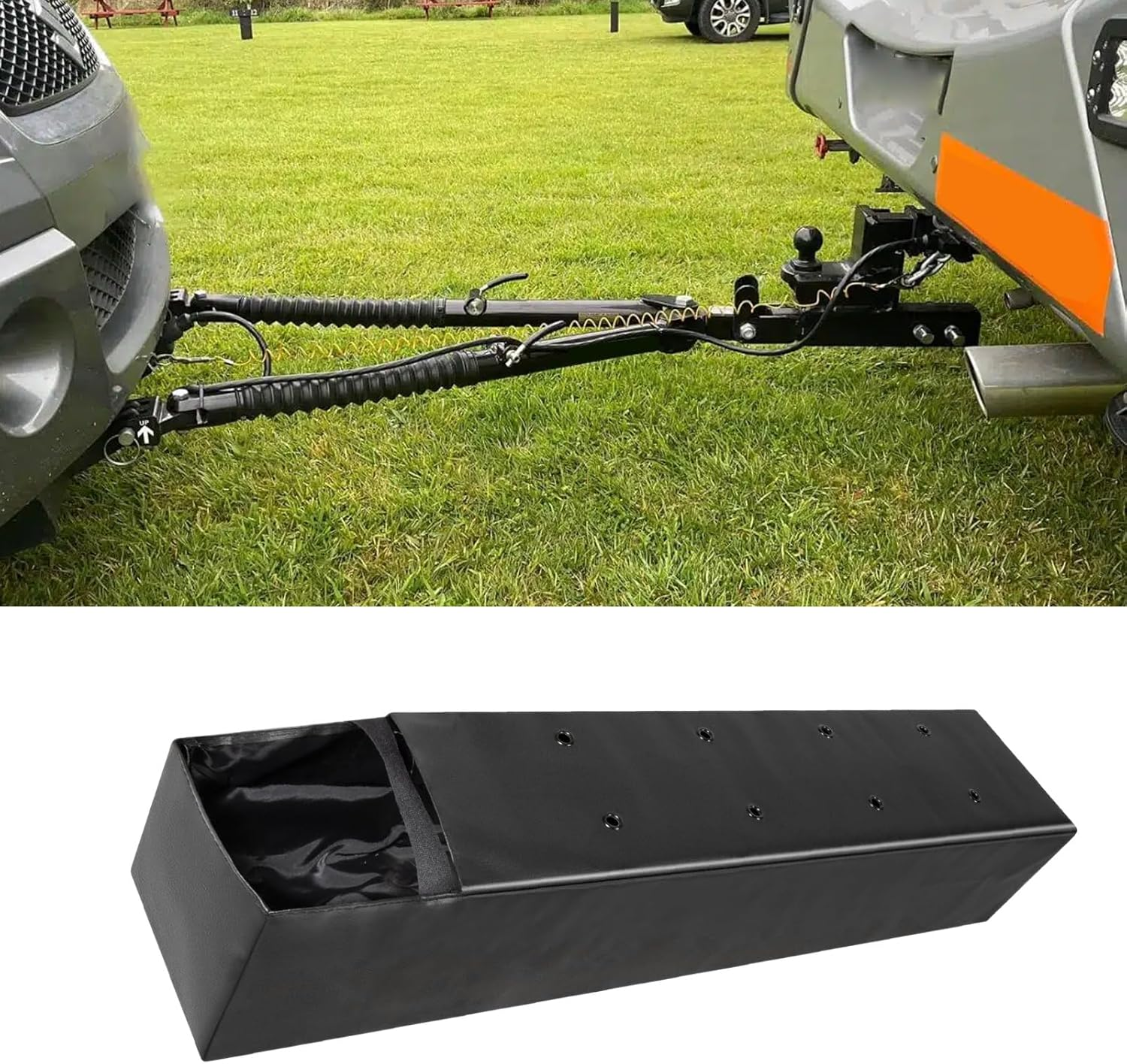 Towing Hitch Covers,Trailer Hitch Receiver Cover | Dustproof Anti-Rust Coating Tow System Guard for Rain Day RV Vehicles Mud Water Stain Boat Outdoor Adventure image number 1