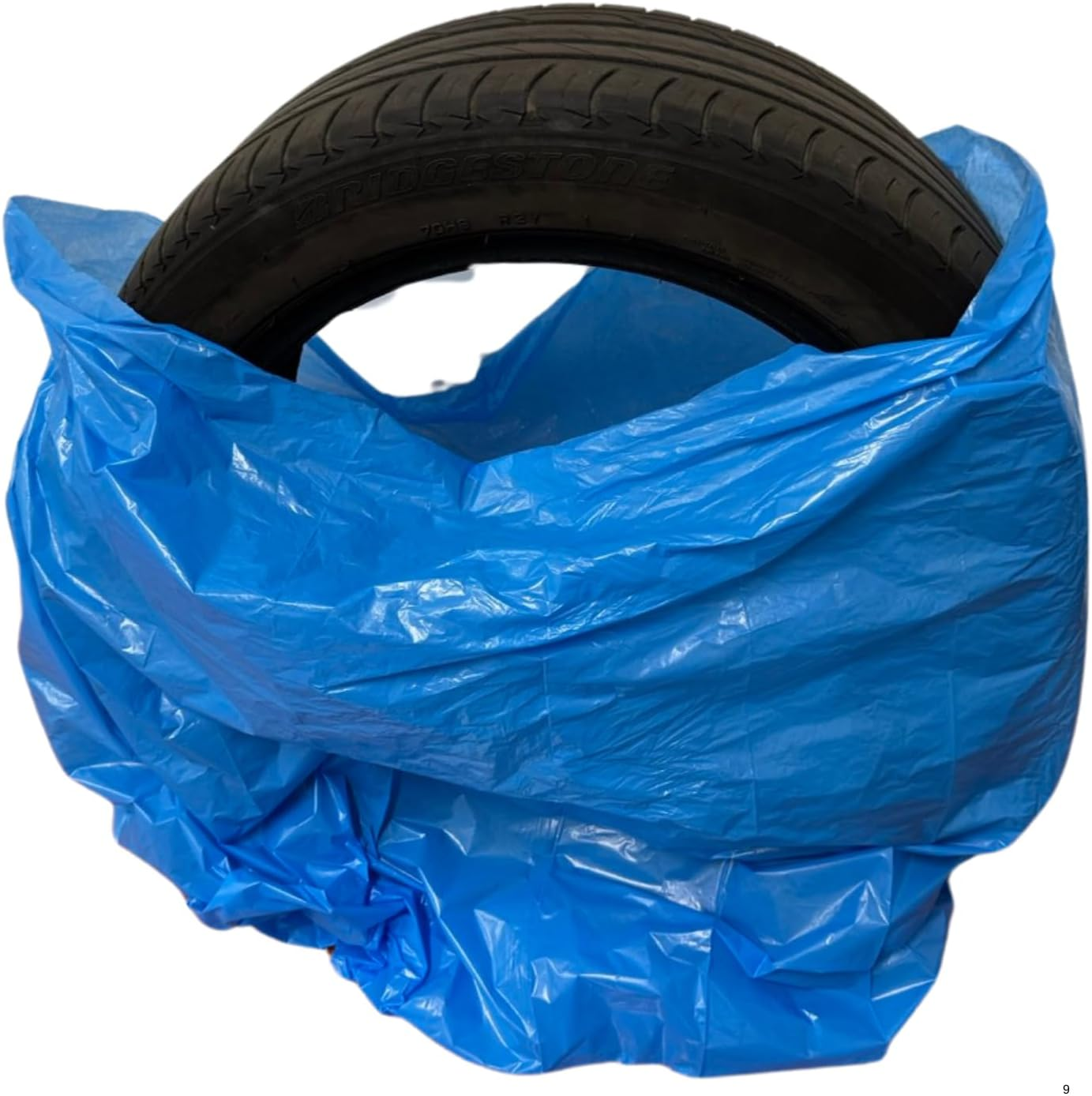 Set of 10 Tyre Bags, Protective Covers, Yellow Wheel Covers, Tyre Protective Cover, Tear-Resistant and Stable Tyre Storage, Tyre Bags up to 20 Inches, Tyre Bag, Tyre Bag Setm