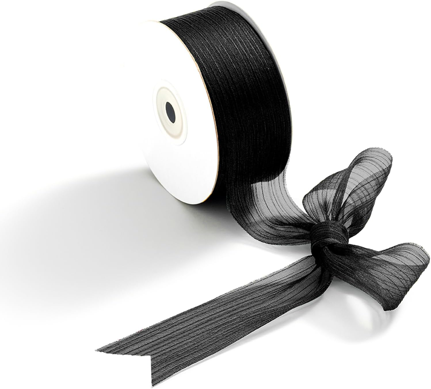 Gift Ribbon Chiffon Ribbon Wedding Ribbons for Gift Wrapping 1.5 Inch X 25 Yard Dark Green