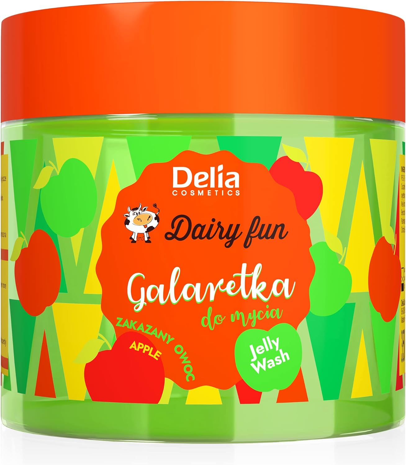 Delia Cosmetics - Dairy Fun - Lemon Jelly for Body Wash - Cleans and Refreshes - Scented and Smooth Skin - Intense Tropical Lemon Fragrance - Natural Extracts - 350 G image number 5