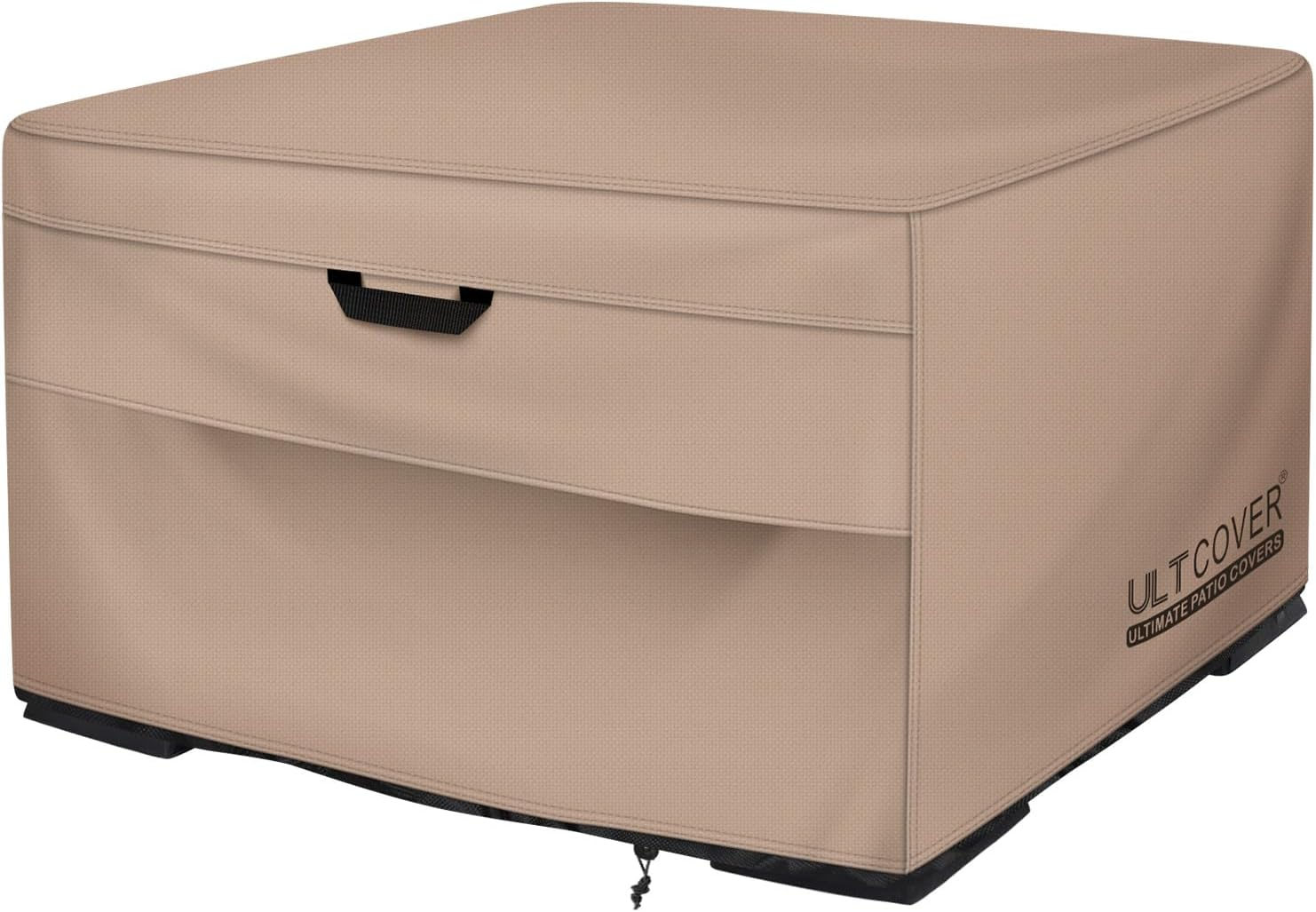 ULTCOVER Patio Fire Pit Table Cover Square 36 Inch Outdoor Waterproof Fire Bowl Cover image number 3