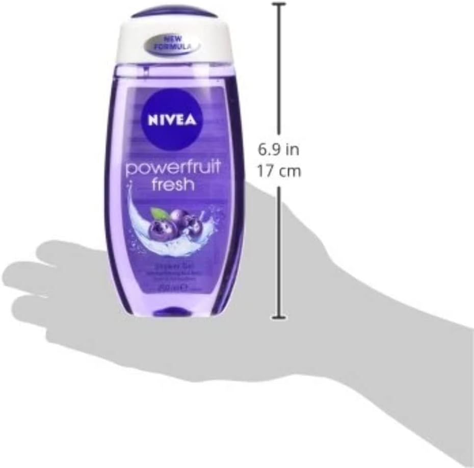 Nivea Powerfruit Fresh Shower Gel 250ML image number 6
