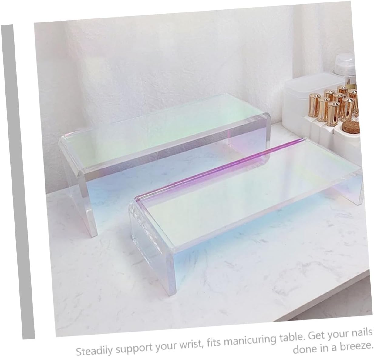 NIYANGLE Manicure Hand Pillow Nail Art Rest Cushion Comfortable Acrylic Support Pillow for Nail Art Beginners Portable Wrist Relief Accessory image number 5