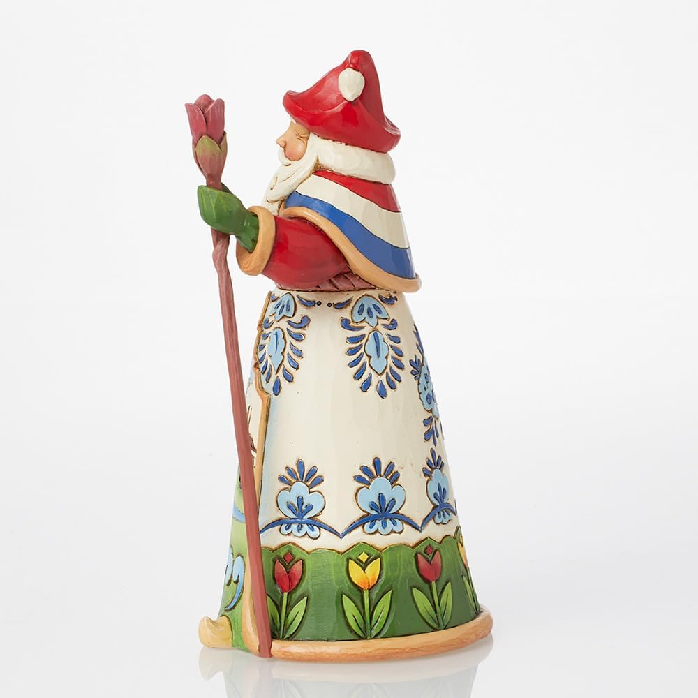 Jim Shore Heartwood Creek Russian Santa Stone Resin Figurine, 7&rdquo; Dutch Multicolored image number 2