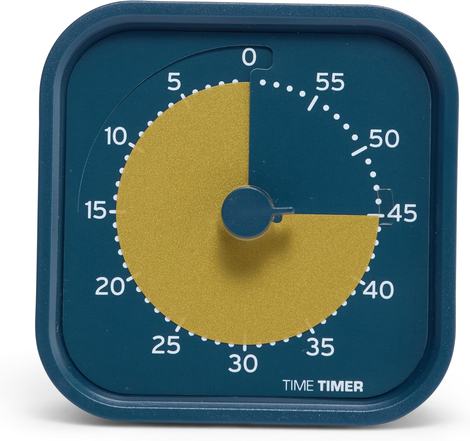 Time Timer MOD - Home Edition - Individual Sized 60 Minute Visual Countdown Timer for ADHD, Aduts, Students, and Pomodoro with Silent Operation (Metallic Midnight)