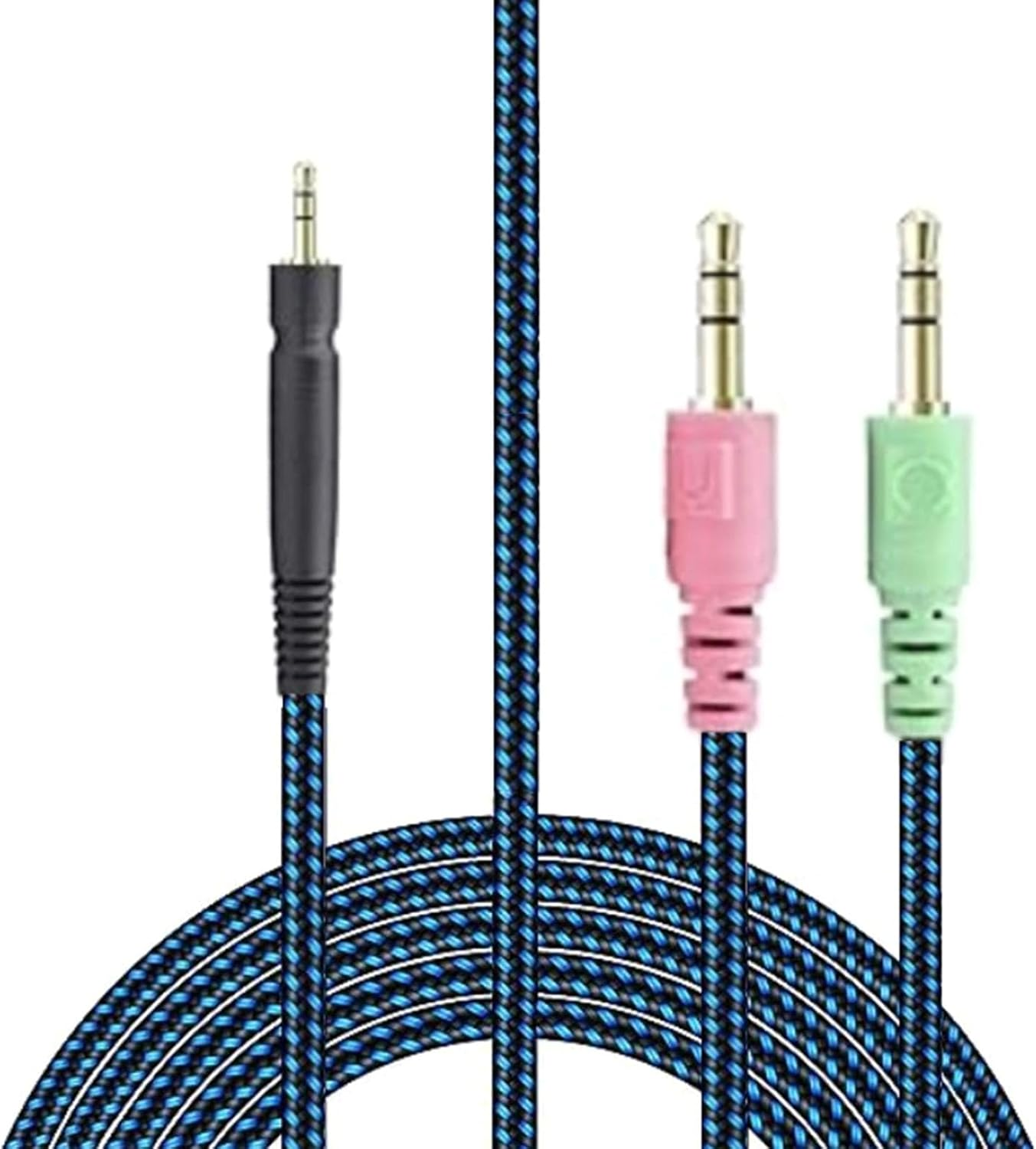 Nylon Braided UNP PC Cable for Sennheise GSP350 GSP500 GSP670 Headphone Cable Better Sound Range User Friendly image number 6
