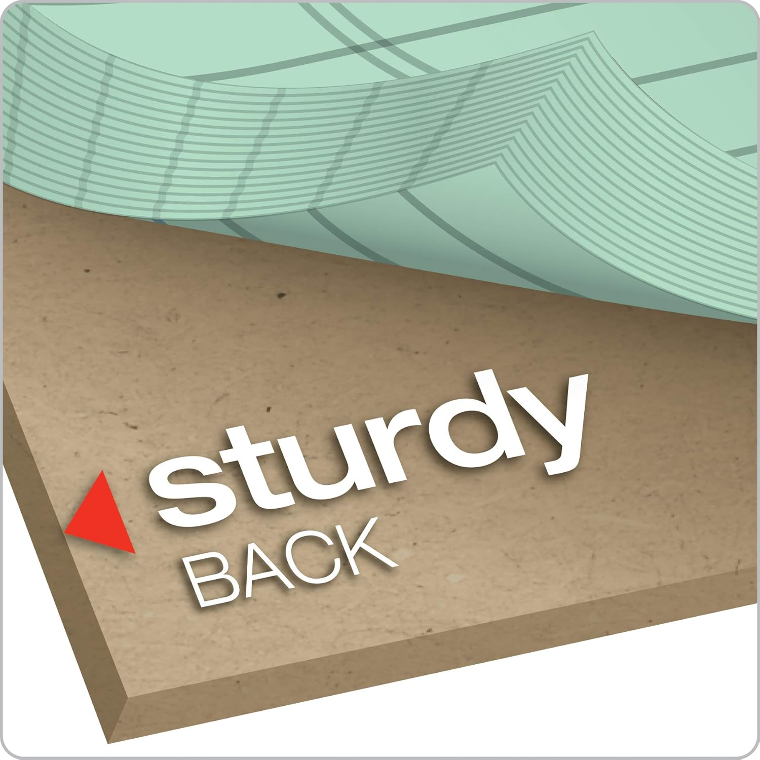 TOPS 63090 Prism plus Colored Legal Pads, 5 X 8, Green, 50 Sheets (Pack of 12)