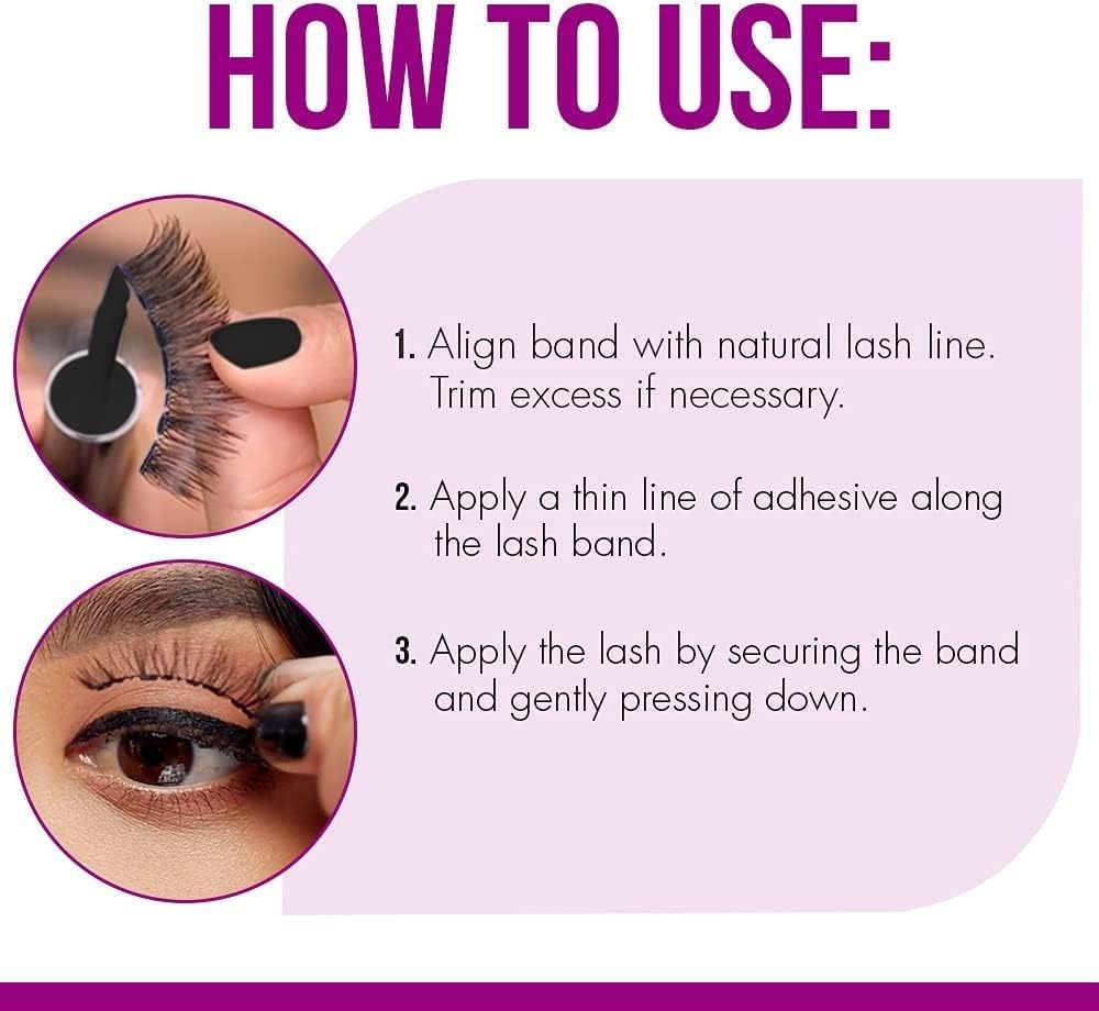 Ardell Duo Quick-Set Striplash Adhesive 5 G, Dark Tone (Pack of 2)