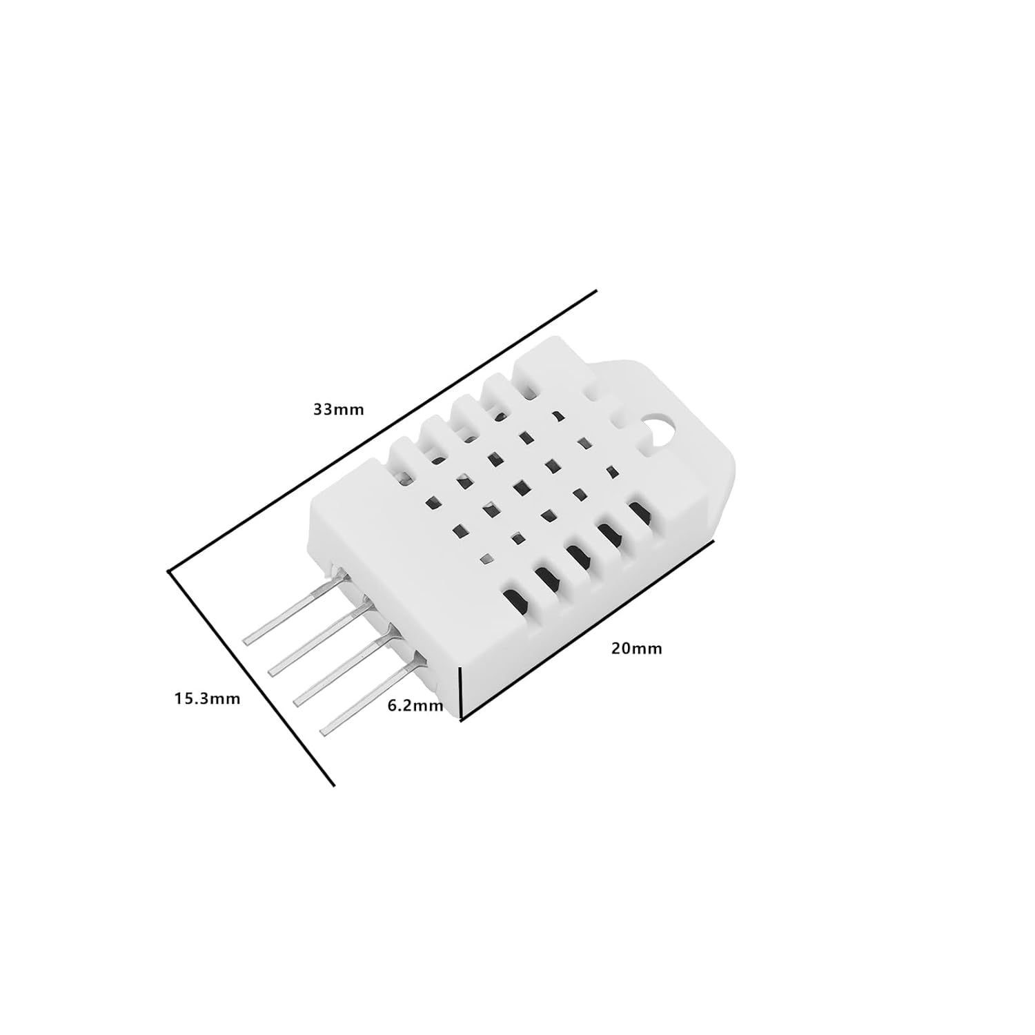 Be in Your Mind 4Pcs Digital Temperature and Humidity Sensor Module Temperature and Humidity Module Compatible with A-Rduino Compatible with Raspberry-Pi image number 5