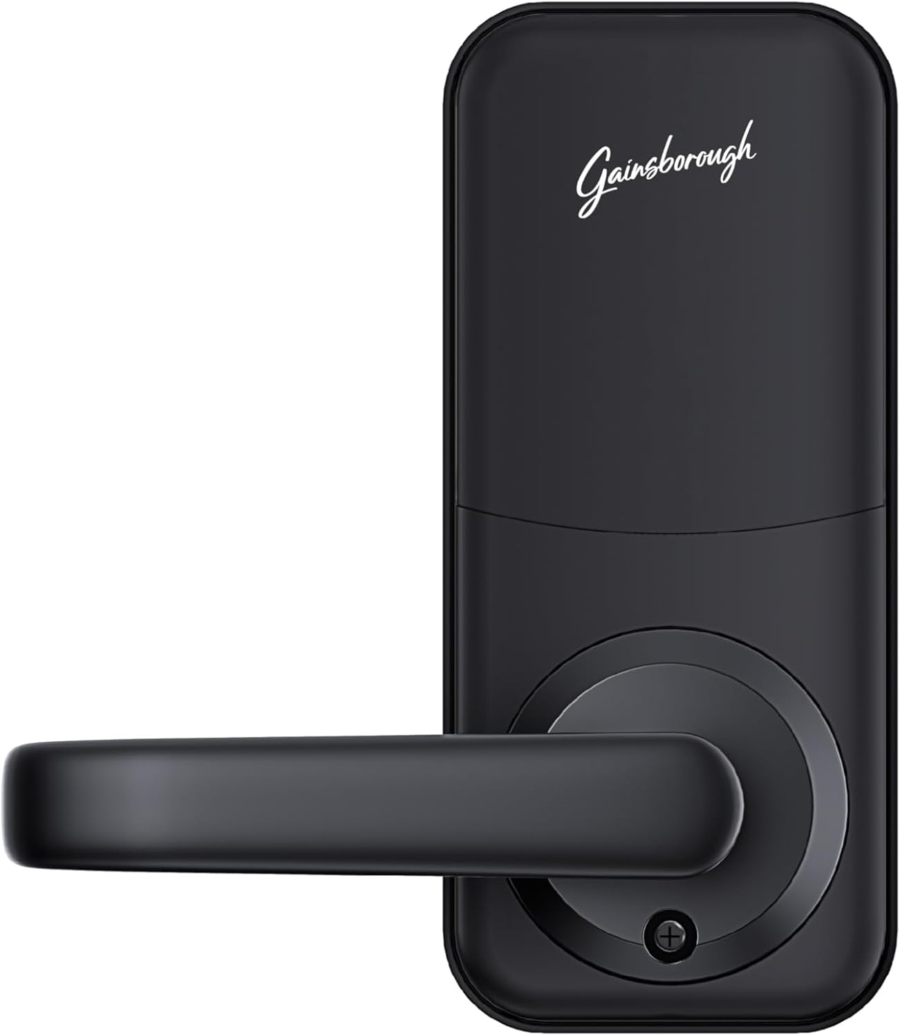 Gainsborough Haven Smart Lock Entry Lever, Black, Keyless Digital Keypad, Auto-Locking image number 1