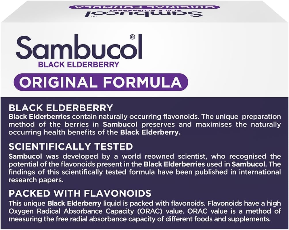 Sambucolbucol Cold and Flu 24 Capsules image number 3