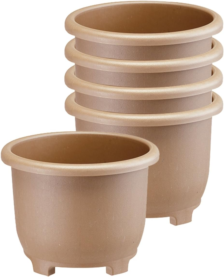 Yamato Plastic Eco & Eco Winplanter, Deep 45, 17.7 X 9.4 X 10.2 Inches (450 X 240 X 260 Mm), Eco Brown, Set of 3