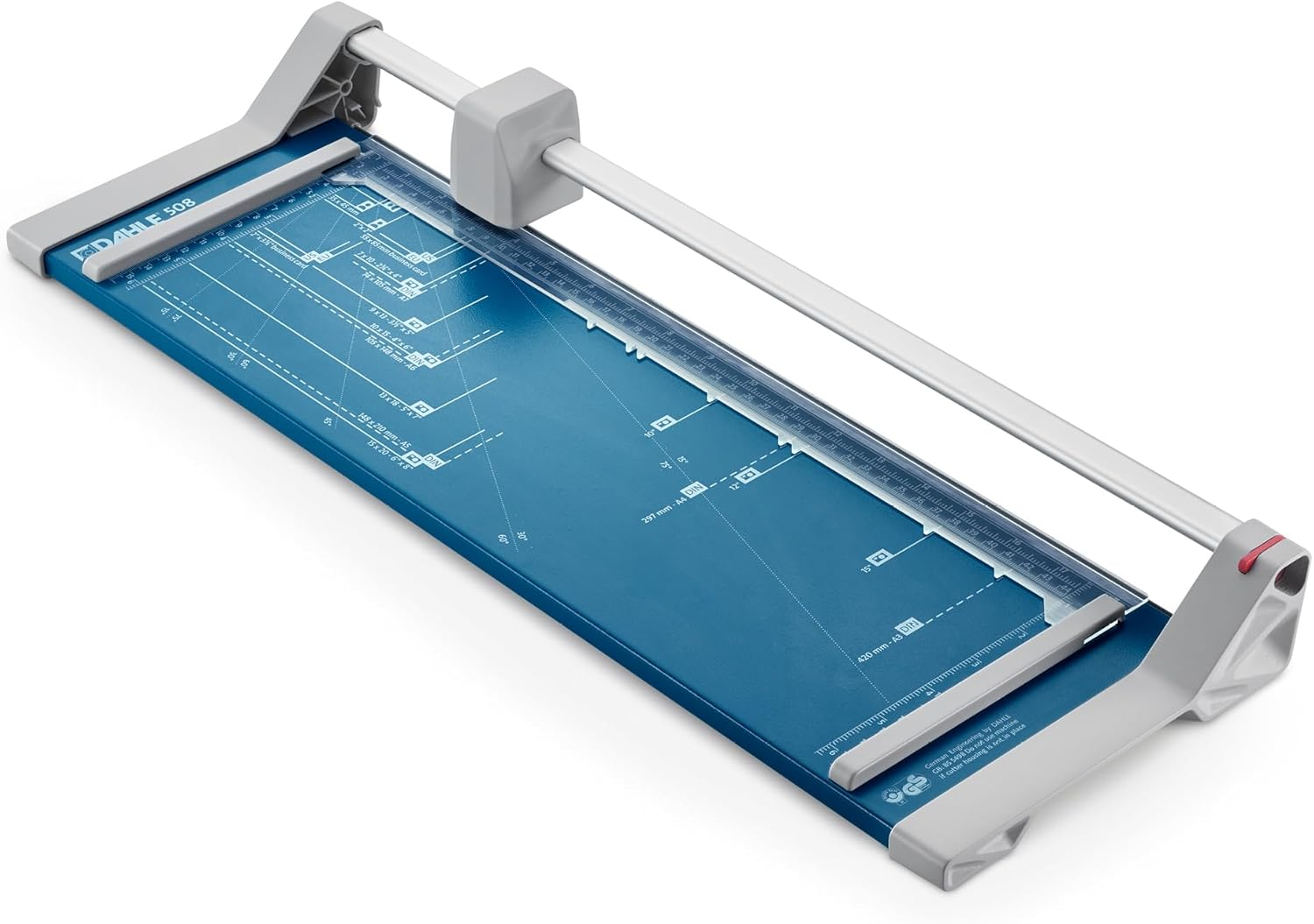 Dahle 508 Rotary Trimmer 2020 Model (Cutting Performance up to 6 Sheets/Din A3) Blue image number 2