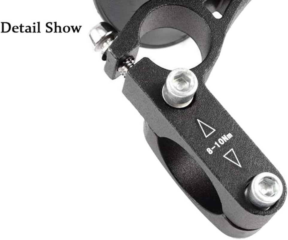 DRCKHROS Aero Bars,Bicycle Bike Armrest Handlebars TT Rest Bar Aluminum Alloy Black for Mountain Road Bicycle Bike Racing Handlebars image number 3