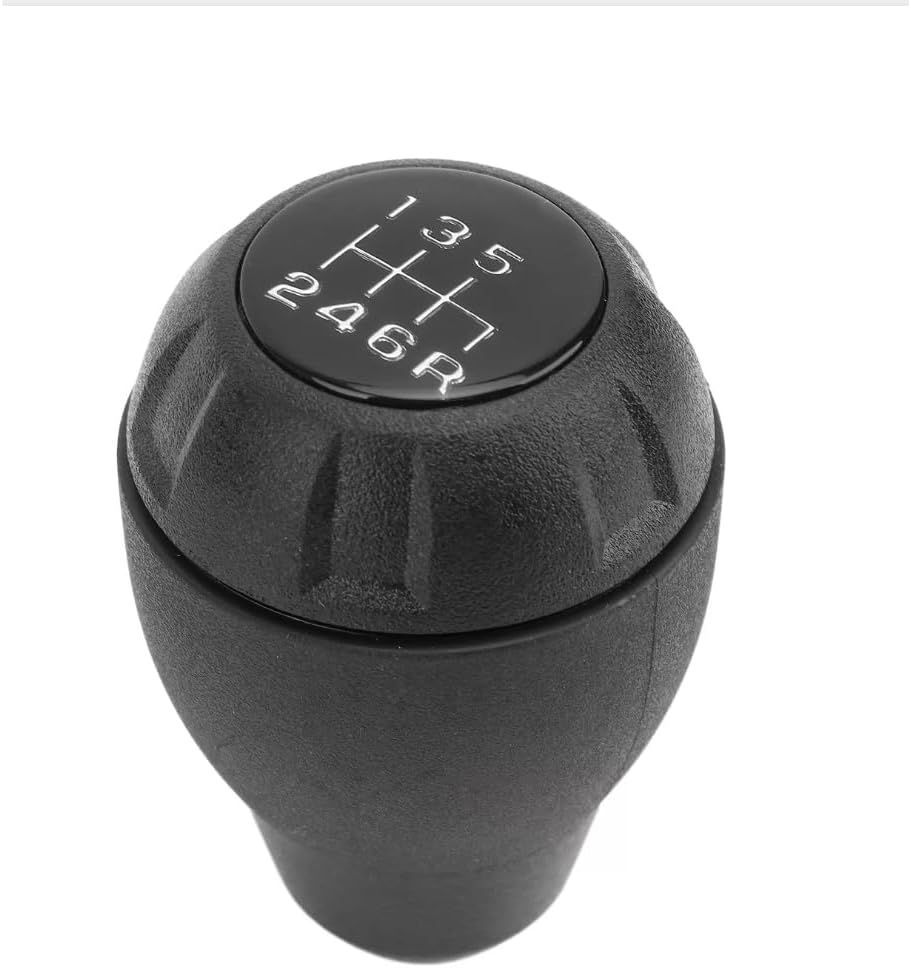 Shift Knob Gear Shifter, Stick Shift Knobs Level for Manual Transmission, Replaces 52060485AG 68085312AB, Compatible with Jeep Wrangler JK 2011-2018 (Black) image number 5