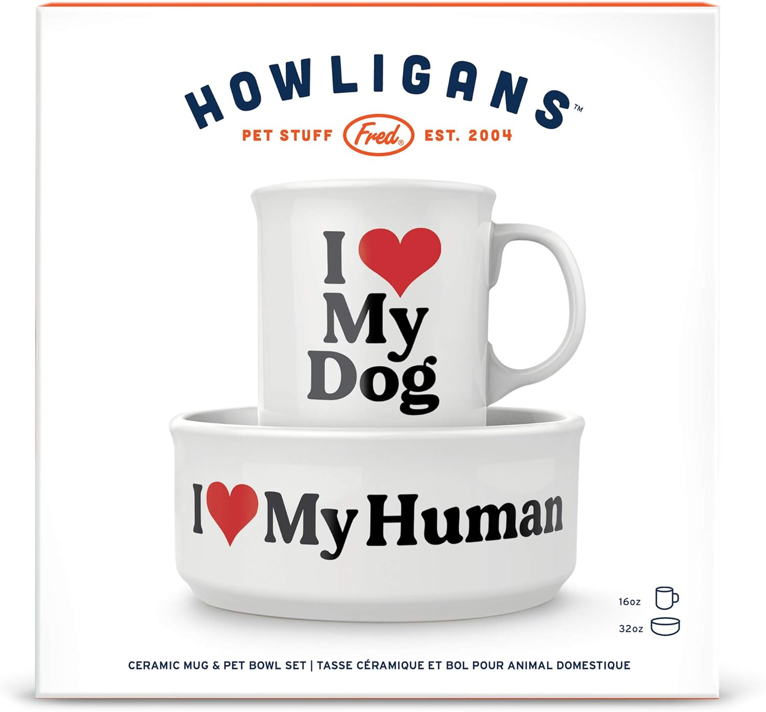 Howligans - Mug + Dog Bowl - Love Dog image number 2