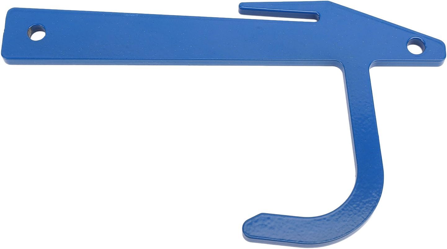 Chain Link Fence Metal Banana Clip, 5 Pcs Steel Fence Stretcher, Fence Top Rail Clamp Fabric Hanging Tool, Fence Stretcher Twisting Tool for Stretching and Tensioning image number 6