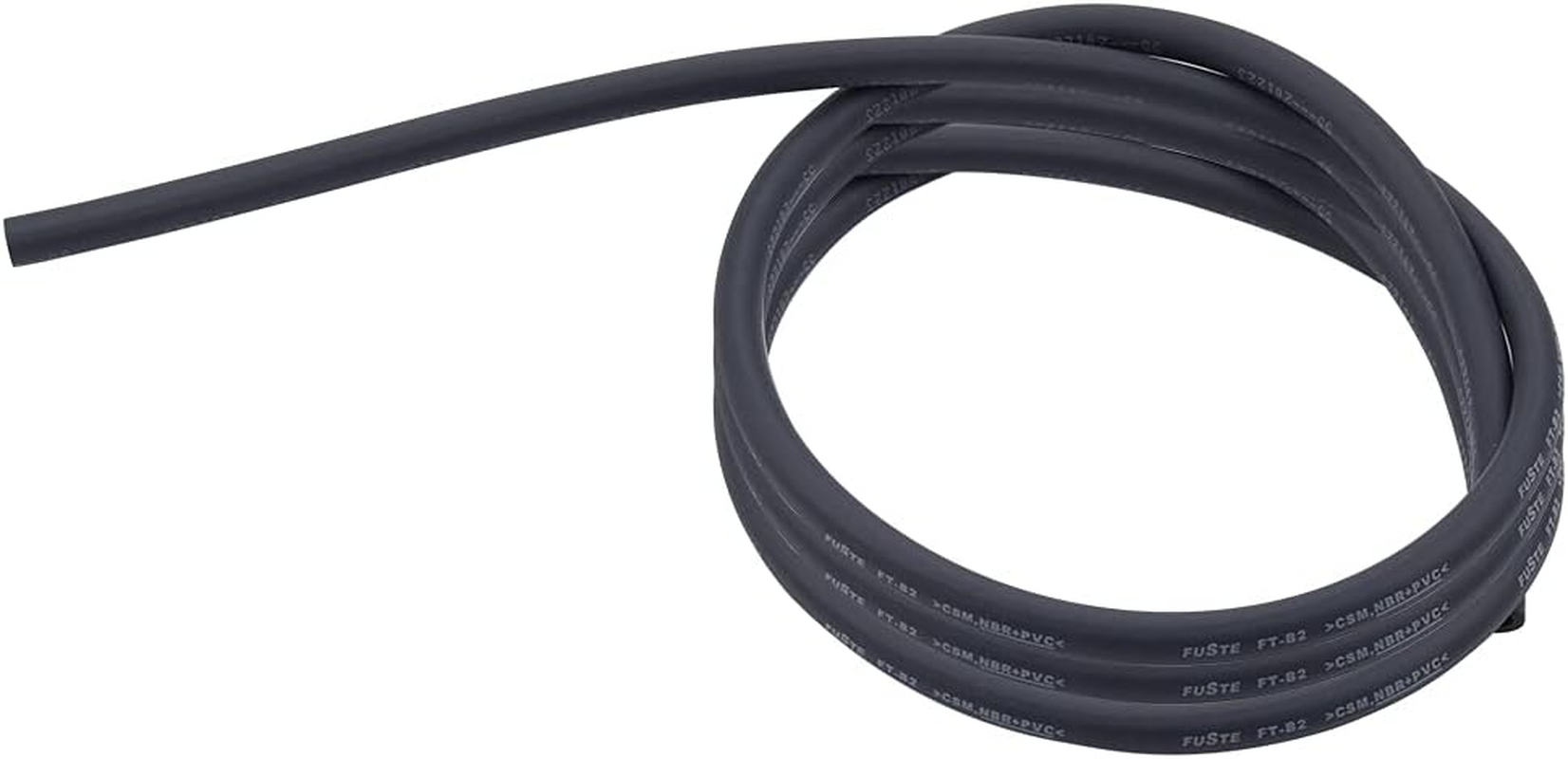 5.5Mm Fuel Line (ID 5.5Mm * OD 10Mm) 1/5 Inch Gas Tube Fuel Hose 5 Feet with 10Pcs Clamps for ATV Quad Pit Dirt Bike Go Kart Moped Pocket Bike Motorcycle image number 2