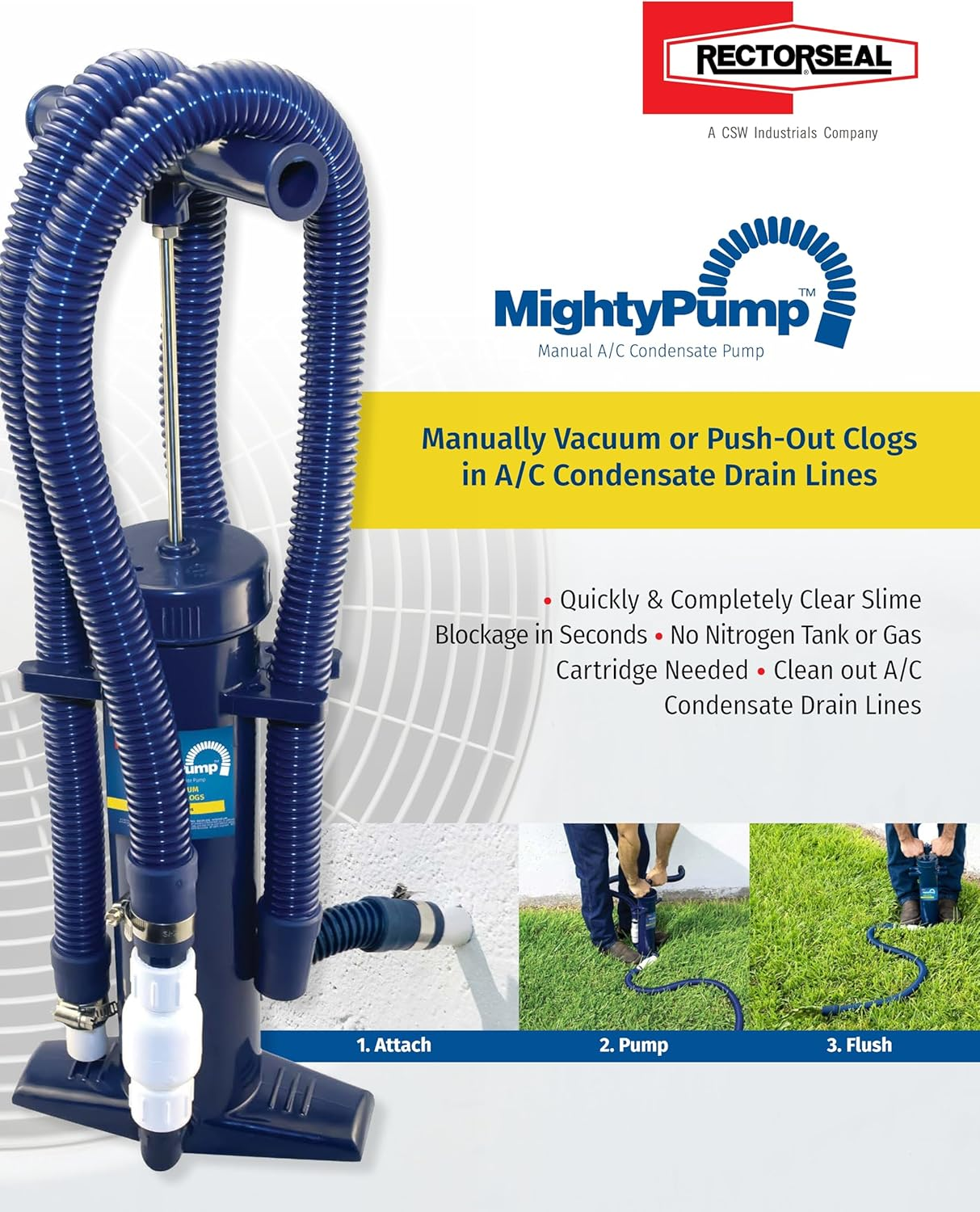 Rectorseal 97795 Mighty Pump image number 1